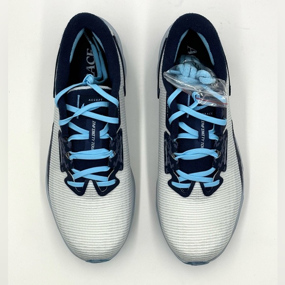 Men's Size 9.5 Wide Nike Air Zoom Infinity Tour NRGW U24 Navy White FN6849-100 - Picture 6 of 14